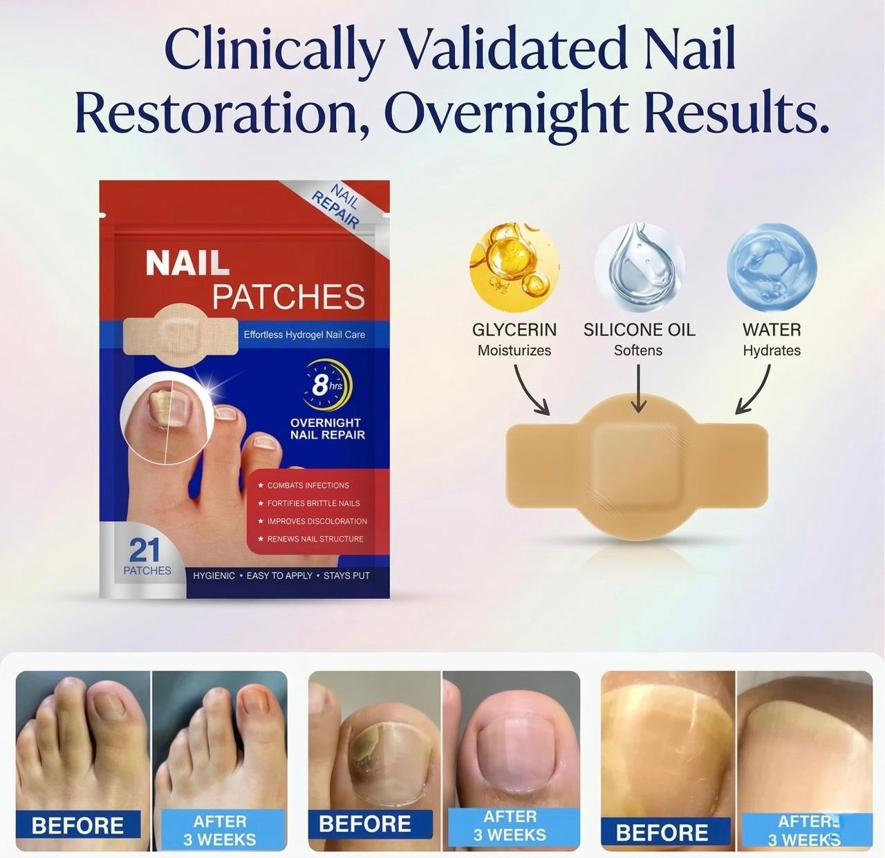 Toenail Fungus Nail Patches